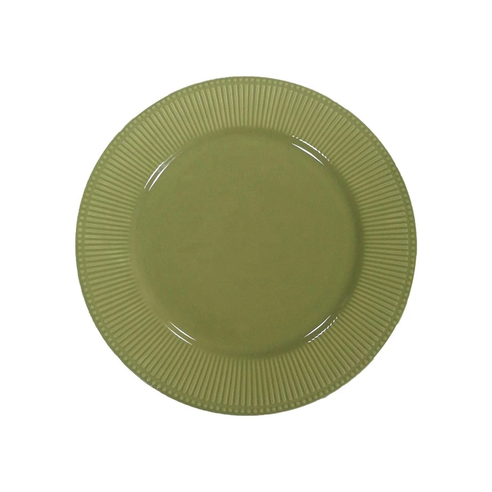 Green Embossed Ceramic Set